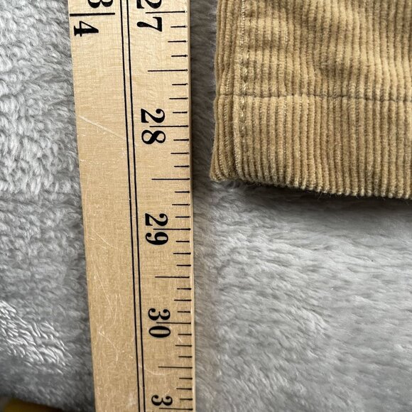 Talbots Corduroy Pants Womens 6P Tan Cords Curvy - Picture 8 of 9